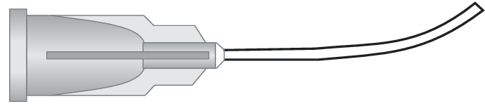 Hydrodisection Cannula Curved